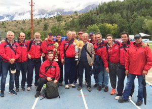 Sulmona, lo staff tecnico veneto