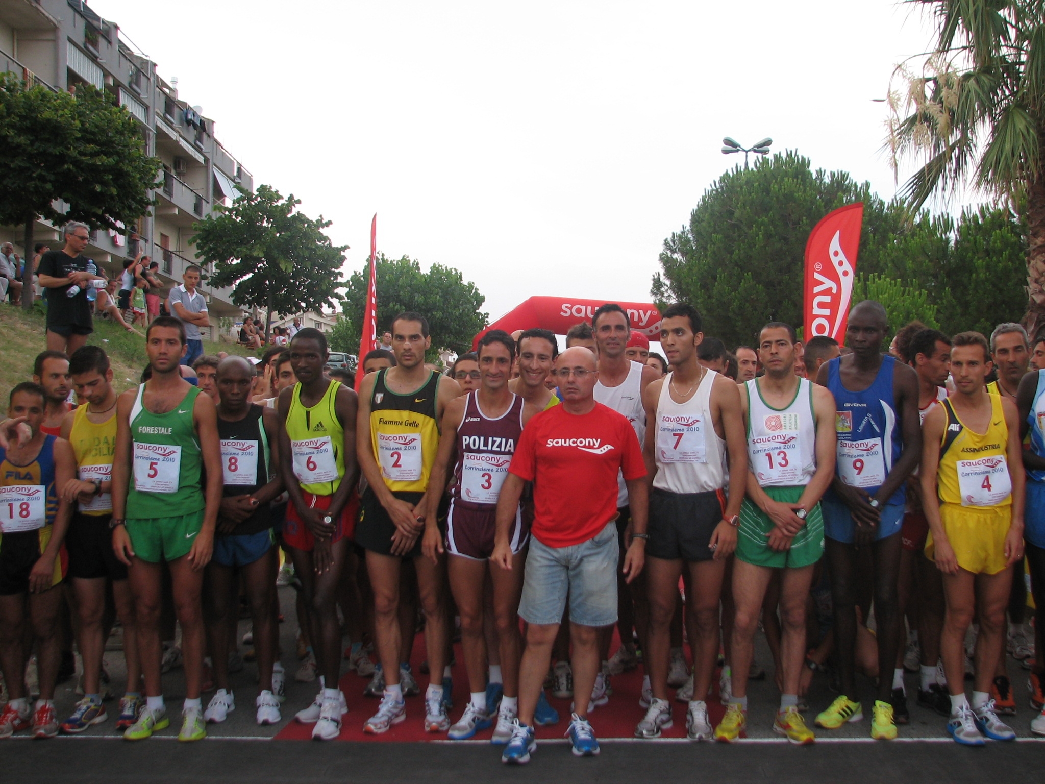 Partenza Corrinsieme 2010