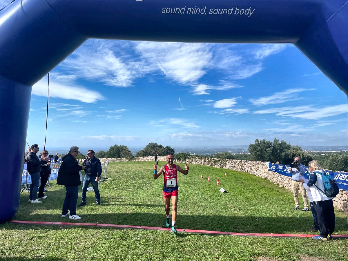 L'arrivo della X Amastuola Wave Trail, 26 ottobre 2025. Foto: ICRON