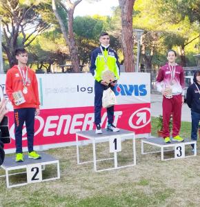 Nicola Lomuscio (Amatori Atletica Acquaviva) ha vinto la prova juniores