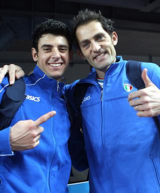 Daniele Greco e Fabrizio Donato (foto di Giancarlo Colombo/FIDAL)