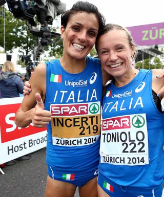 Anna Incerti e Deborah Toniolo (foto Colombo/FIDAL)