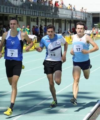 Euan De Nigro (13) è tra i favoriti sui 1500 m