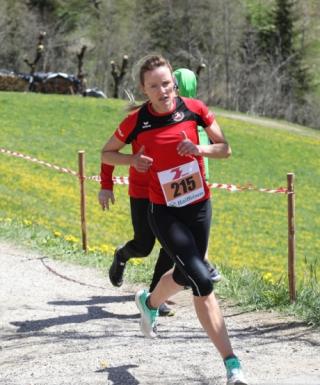 Die Damen-Siegerin Anna Gräber (Foto: www.running.bz.it)