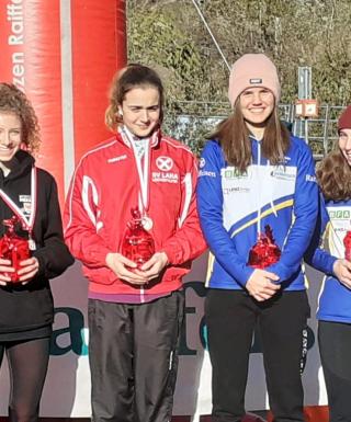 Die U18-Läuferinnen in Bozen