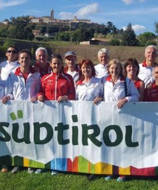 Gli atleti del Südtirol Team Club