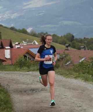 La vincitrice della gara femminile, Lara Vorhauser