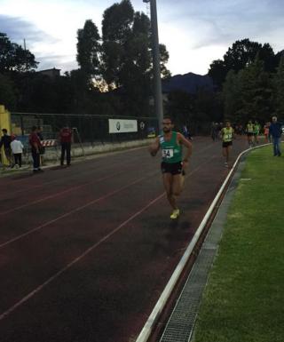 Danilo Ruggiero vincitore dei 5000 metri