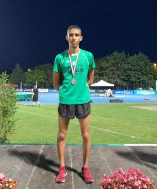 Idam Ayoub al podio dei 3000 metri