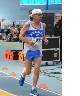 Luciano Acquarone campione europeo 3000 metri m85 (foto GP/Fidal Marche)