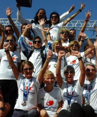 La squadra femminile della Atl, 85 Faenza