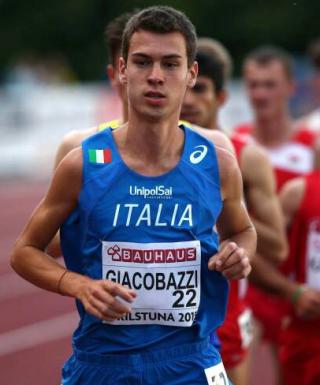Alessandro Giacobazzi ai Campionati Europei Juniores 2015