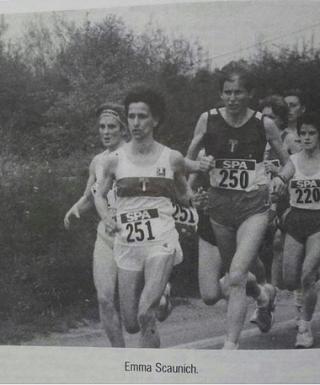 Scaunich e Marchisio in una maratona degli anni '80