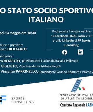 Nuovo webinar con FIDAL Lazio e FF Sportsconsulting