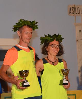 I vincitori del Giro di Ponza: Claudio Gugliemetti e Paola Zachi