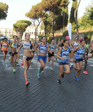 La partenza femminile dell'edizione di settembre | Foto Gianluca VANNICELLI