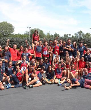 La Studentesca Milardi Rieti festeggia a Modena a giugno 2018