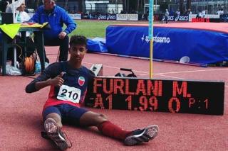 Mattia Furlani (Studentesca): nuovo record regionale al limite dei 14 anni