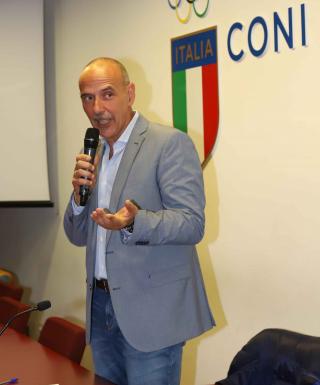 Il presidente di FIDAL Lazio, Fabio Martelli