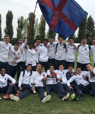 La squadra maschile della Studentesca Rieti A. Milardi