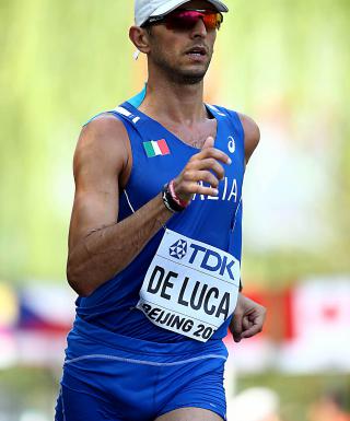 Marco De Luca ai Mondiali di Pechino 2015 (Foto G. Colombo/FIDAL)