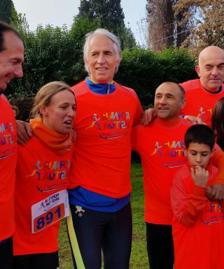 Anche il Presidente CONI Giovanni Malagò alla Run for Autism 2016 (Foto Organizzatori)