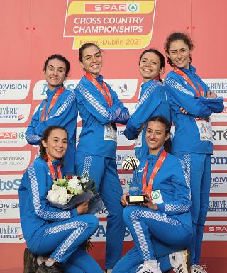 Le azzurre campionesse europe a squadre U23 (foto Colombo/FIDAL)
