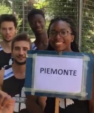 I ragazzi del Piemonte a Cuneo