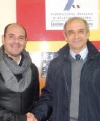 Il neo eletto Nunzio Scolaro ed il presidente Paolo Gozzo