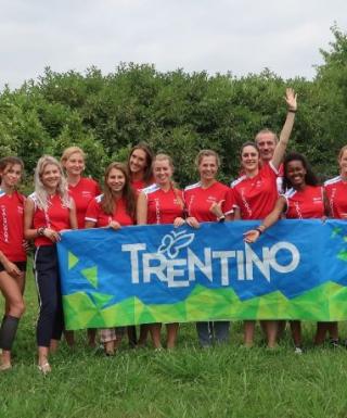 Il Team del Gs VAlsugana Trentino a Firenze (Foto Facchini)
