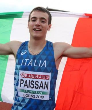 Lorenzo Paissan, campione europeo nei 100 metri juniores