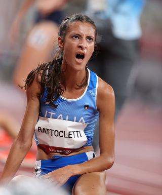 Nadia Battocletti (Fiamme Azzurre) nella foto di Giancarlo Colombo / FIDAL