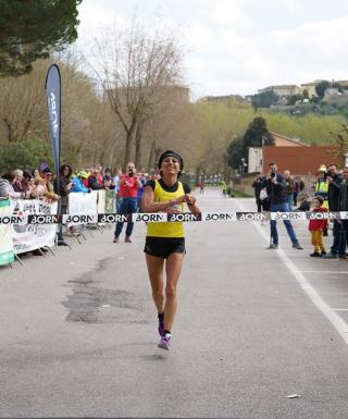 Federica Moroni, vincitrice della 58 km