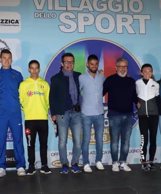 La presentazione dei top runner della mezza di Foligno  (foto Nunzio Foti)