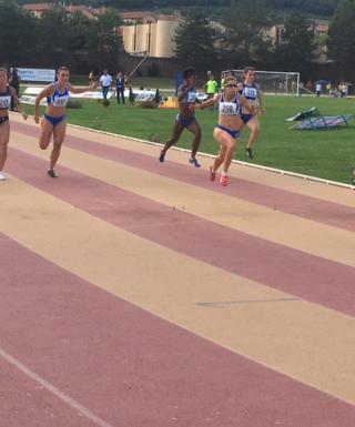 Irene Siragusa sfreccia nei 100 metri 