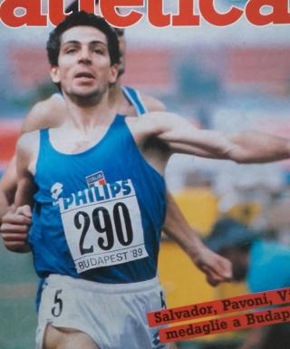 Tonino Viali, leader negli 800 metri e secondo nei 1500