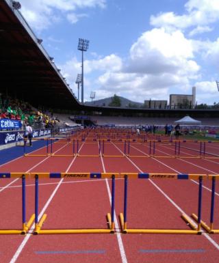 1-	Il campo di Firenze  allestito per il Multistars IAAF di prove multiple