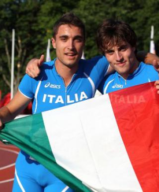Marco Lorenzi e Michele Tricca (foto Colombo/FIDAL)