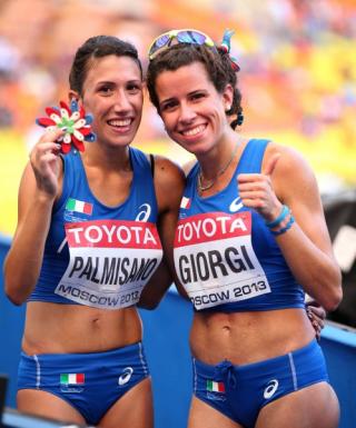 Antonella Palmisano ed Eleonora Giorgi (foto Colombo/FIDAL)
