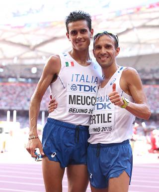 Daniele Meucci e Ruggero Pertile (foto Colombo/FIDAL)