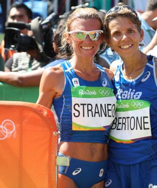 Valeria Straneo e Catherine Bertone (foto Colombo/FIDAL)