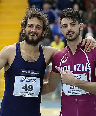 Daniele Cavazzani con Daniele Greco (Foto G. Colombo/Fidal)