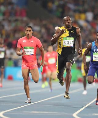 La 4x100 del Giappone, battuta a Rio solo dalla Giamaica di Bolt (foto Colombo/FIDAL)