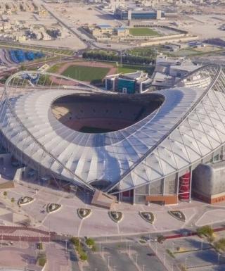 Lo stadio Khalifa di Doha