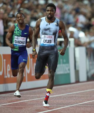 Noah Lyles (foto Colombo/IAAF Diamond League)