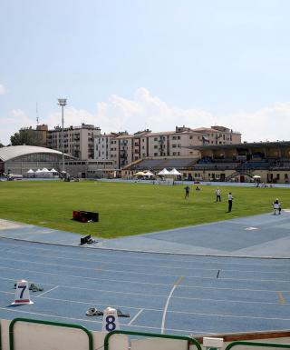 Lo Stadio Colbachini di Padova (foto Colombo/FIDAL)