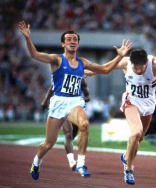 Pietro Mennea oro olimpico a Mosca 1980 (archivio FIDAL)