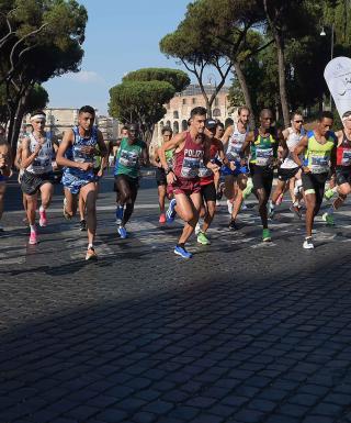 La partenza della prima edizione (Foto Gianluca Vannicelli/FIDAL Lazio)