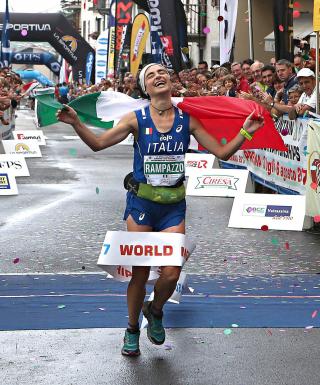L'arrivo vincente di Silvia Rampazzo nella scorsa edizione (foto Newspower.it)