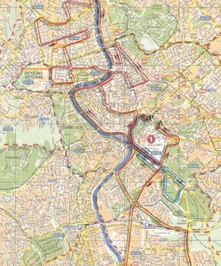 Il percorso della Maratona Internazionale di Roma 2019